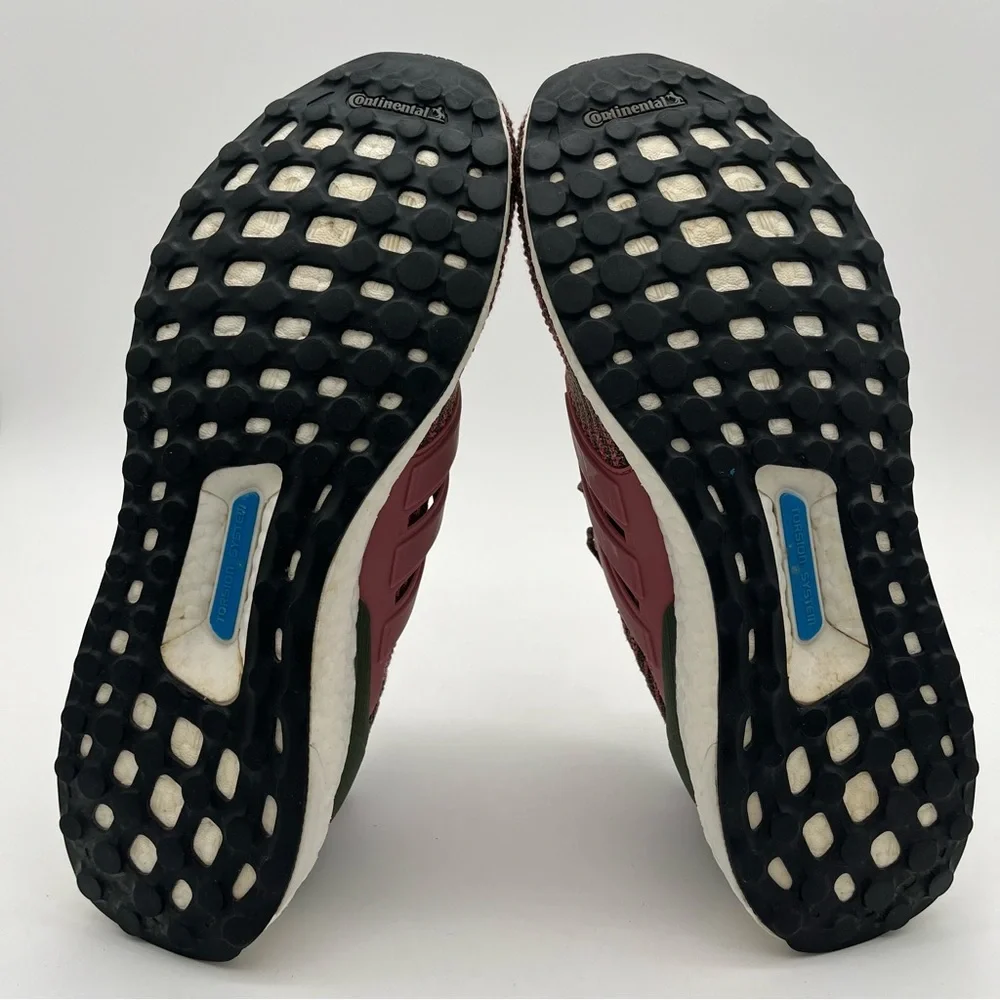 adidas Ultraboost Athletic Shoes in Rosewood and Olive